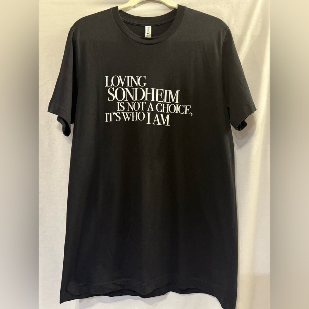 NWOT - Bella Canvas Loving Sondheim Short Sleeve Musical Theater Buffs T-Shirt